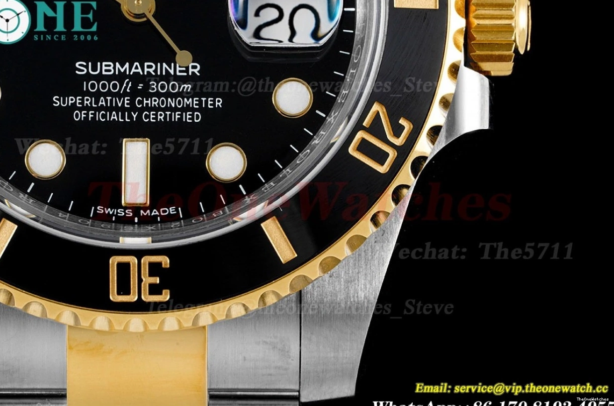 VS3135 VSF 116613LN Steel Submariner 904L SS 40mm YG 0517
